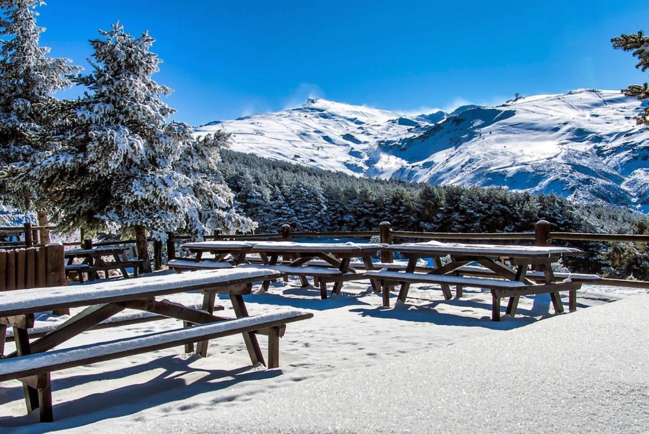 Ski Plaza Sierra Nevada & Zona Baja Buitenkant foto